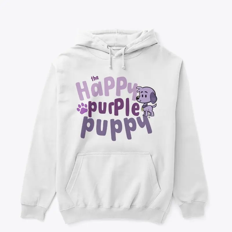 Happy Purple Puppy Logo